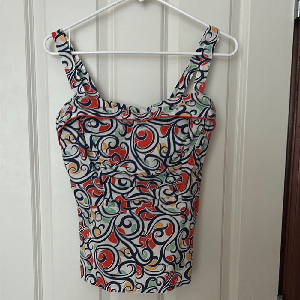 CAbi peplum tank top
